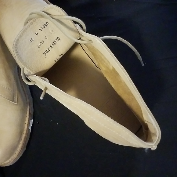 FRYE Chukka BOOTS Shoes Size 10M NEW WT Tan main image 7